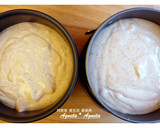A picture of step 6 of [Anita♥sweet] Strawberry Whipped Cream Cake (Milk Tea Chiffon Cake).