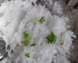 A picture of step 1 of Akhrot mooli ki chutney.