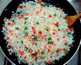 รูปขั้นตอนการทำที่ 1 ของ ข้าวผัดอเมริกัน Thai Food Khao Pad American (Thailand American Fried Rice)