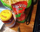 Foto del paso 2 de la receta: Spaghetti y albóndigas con crema