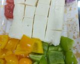 A picture of step 1 of Paneer tikka masala.