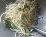Foto langkah ke 4 dari resep Sayur Ketimun Jepang a.k.a Labu Siam Wortel Buncis Cah.