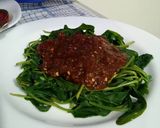 Foto langkah ke 4 dari resep Rujak kangkung.