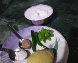 A picture of step 1 of Sagoodanathalipith.