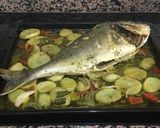 Foto del paso 10 de la receta: Dorada al horno con patatas y verdura