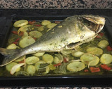 Foto del paso 10 de la receta: Dorada al horno con patatas y verdura
