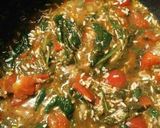 A picture of step 4 of Spinach, Rice and Tomatoes.
