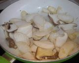 Hình bước làm 5 của món Mỳ Pasta cá Hồi