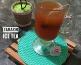 Foto langkah ke 5 dari resep Es Teh Asam Gula merah.