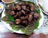 Hình bước làm 4 của món Bún đậu mắm tôm