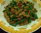 Foto langkah ke 10 dari resep Oseng Kacang Panjang Tempe.