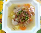 Foto langkah ke 6 dari resep Sop Ayam Kampung.