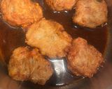 A picture of step 3 of Vegetarian Fried Mushrooms.