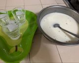 A picture of step 1 of Buttermilk Shots.