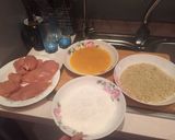 Foto del paso 2 de la receta: Pechugas con jamon 