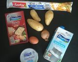 Une image de l'étape 1 de Tarte à la raclette végétarienne.