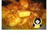 Foto langkah ke 7 dari resep Semur ayam tahu dengan santan bubuk.