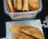 Foto langkah ke 8 dari resep Semprong Kopi (gluten free).