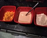 A picture of step 6 of Healthy Baked cornflake chicken.