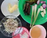 Foto langkah ke 1 dari resep Nasi liwet sunda rice cooker, simple dan enak.