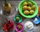 Foto langkah ke 1 dari resep 35. Asinan Nanas kedondong.