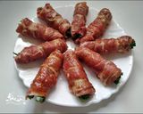 【氣炸鍋料理】韭菜肉捲的食譜步驟3照片