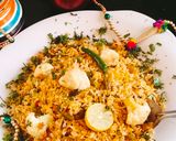 A picture of step 4 of Cauliflower fried rice (Gobhi fried rice).