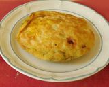 A picture of step 4 of Vegetable Pancake/uthappam and Apple THOKKU (tiffin recipe).
