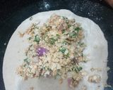 A picture of step 3 of Cilantro and Paneer Paratha.
