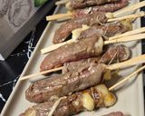 Une image de l'étape 4 de Brochettes de boeuf au fromage.