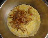 A picture of step 4 of Shami Mujaddara (New Method).