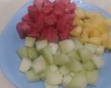 Cara Membuat Salad buah melon sederhana favorite anak 2