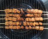 Foto langkah ke 3 dari resep Sate Manis Tempe.