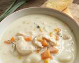 Sup Krim Ayam Jagung Macaroni langkah memasak 8 foto