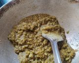 A picture of step 1 of Jadariyu Barfi.