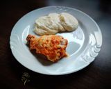 Paprikás tejfölben sült csirkecomb 🍗 recept fázis 3 fotója