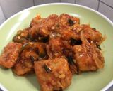 Foto langkah ke 8 dari resep Tuna Tepung Goreng Sauce Asam Manis Enaaak👍🏾.