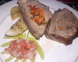 Foto del paso 4 de la receta: Colita de cuadrilla rellena