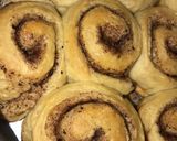 A picture of step 5 of Cinnamon rolls.