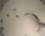 A picture of step 2 of Fruit Custard.