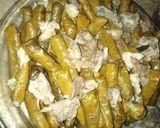صورة لخطوة 2 من وصفة كوسا محشي وورق عنب