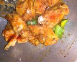 A picture of step 5 of Chinese Style Tomato Red Pepper Chicken.