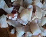 Une image de l'étape 1 de Coquilles cabillaud gambas et champignons 🍄 au Cookeo infnity.