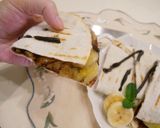 鬆餅機「巧克力香蕉薄餅」外脆內軟。的食譜步驟6照片