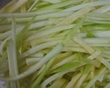 Foto del paso 1 de la receta: Fideos de zucchini