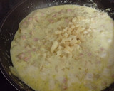 Foto del paso 6 de la receta: Calabacín relleno de jamón y queso con puré de frutas