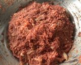 Egyszerű "tatárbífsztek" recept fázis 7 fotója