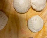 A picture of step 6 of Heart Cookies and chocolate filled cookies.