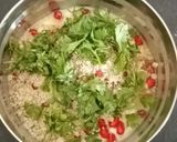 A picture of step 2 of Pomegranate cucumber raita.