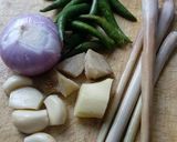 Gambar langkah 4 resipi Ketupat Sotong #KCHUP.